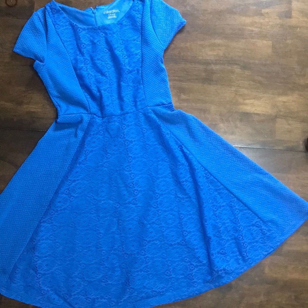 Xhilaration size 10/12 Lg.  Girls blue dress
